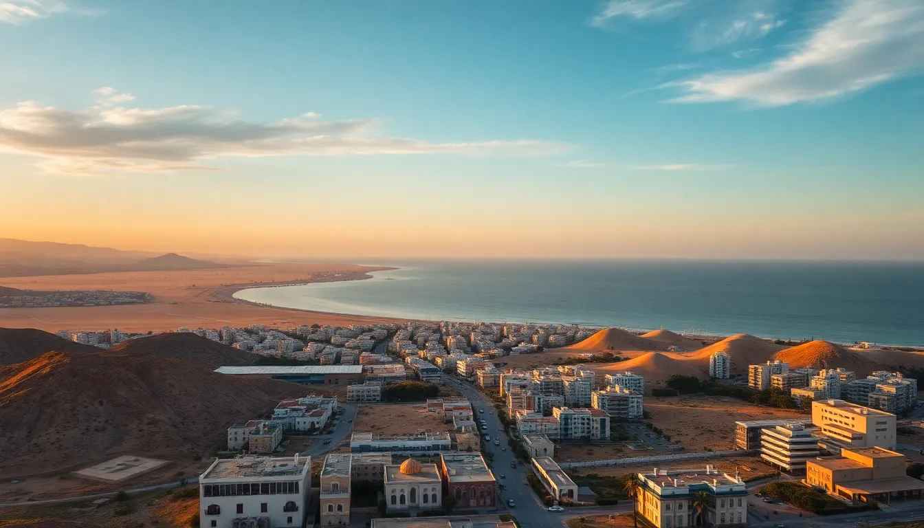 Algeria landscape showcasing development potential